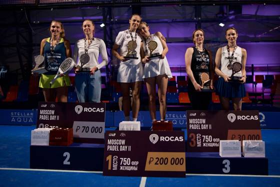 Moscow Padel Day II, июнь: награждение, категория ФПР 750